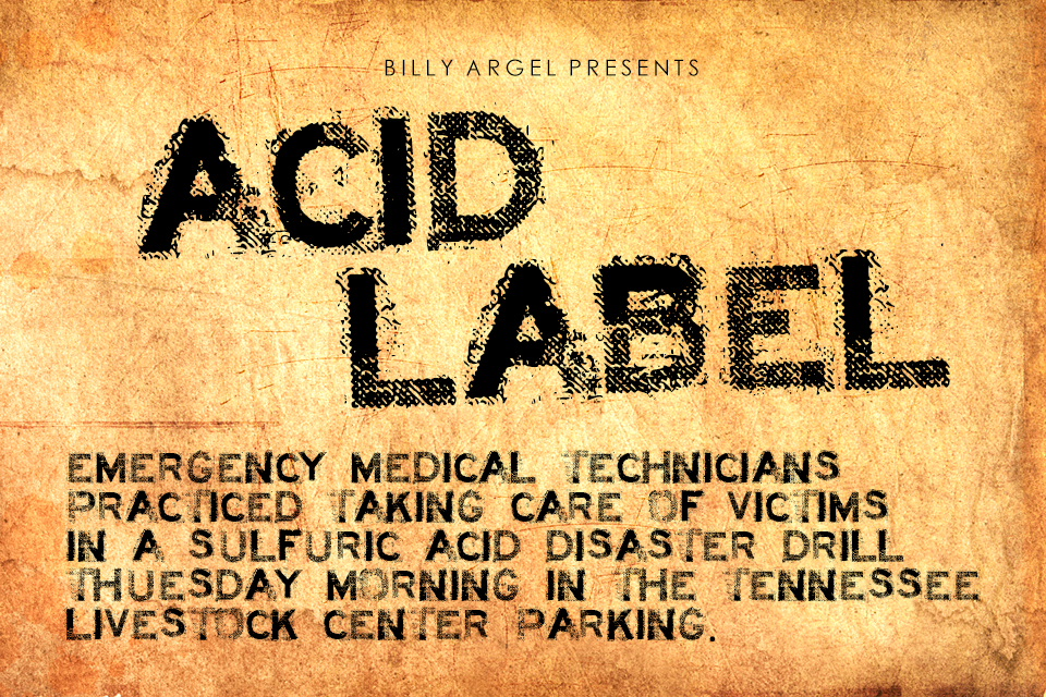 Acid Label