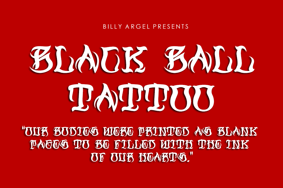 Black Ball Tattoo