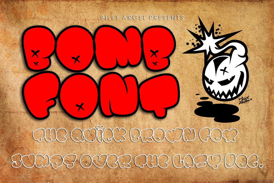 Bomb Font