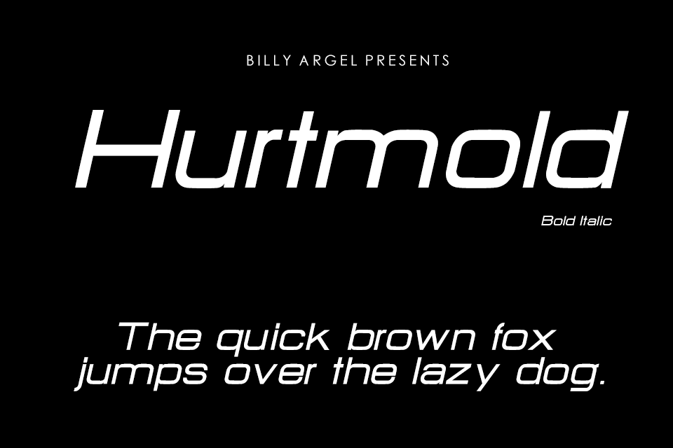 Hurtmold Bold Italic